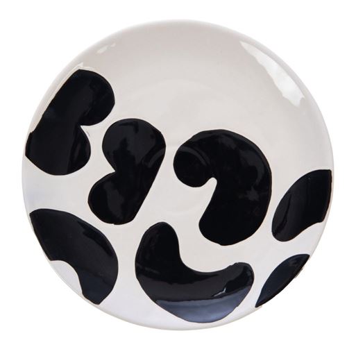 Non Communiqué Blanc Assiette À Dessert Charlie 20,5 Cm (Lot De 6) - Amadeus - Grès