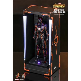 Figurine Hot Toys MMSC021 - Marvel Comics - Avengers: Infinity War - Neon  Tech Iron Man 4.0 Hall Of Armor Miniature Collectible - Figurine de  collection - Achat & prix