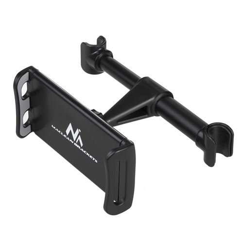 Maclean MC-894 Support universel pour smartphone et tablette de voiture Support d'appui-tête de voiture Support pivotant à 360 degrés