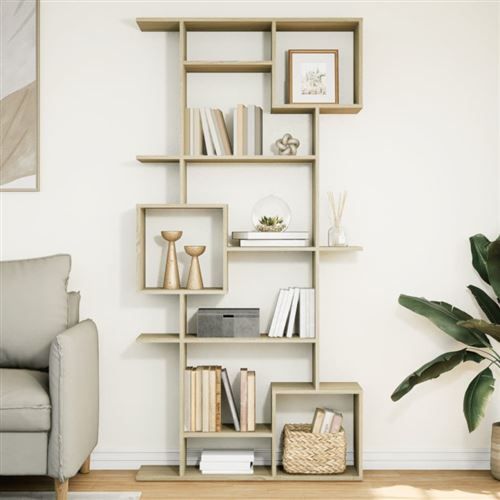 Vidaxl Bibliothèque - Chêne Sonoma 188 Cm - Image 3