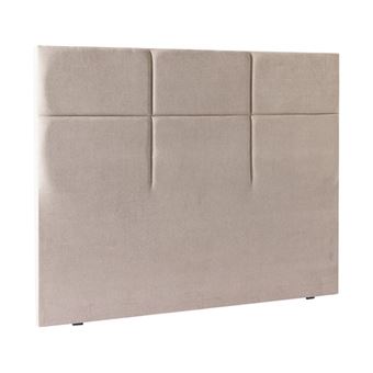 EPEDA Tête de lit Carre Chic 180cm tissé taupe