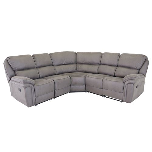 Non Communiqué Gris Canapé D'angle De Relaxation "Saranda" 169Cm