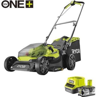Tondeuse sans fil RYOBI RY18LM37A-140 18V ONE+ 37 cm 45 L 2-en-1 - 1