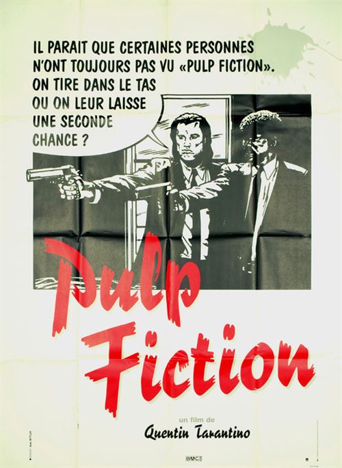 Acheter Pulp Fiction (Modèle B), affiche de cinéma originale, 120x160 cm pliée, Movie Posters État correct - 179,99 € Pulp Fiction (Modèle B), affiche de cinéma originale, 120x160 cm pliée, Movie Posters État correct - N/A reconditionné disponible sur Fnac