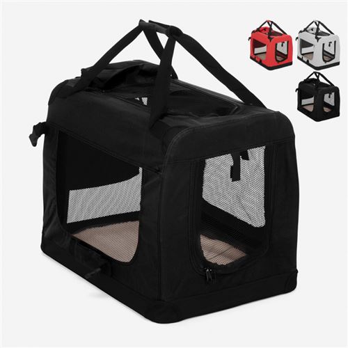 Sac de transport pliable pour petits chiens et chats 58x40x44,5cm Oliver M