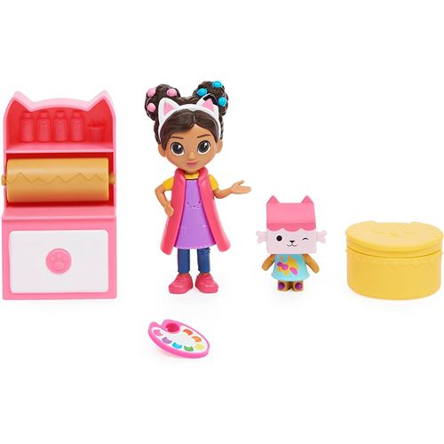 Spin Master 6062025 - Figurine et accessoires pour Maison de poupée Studio d'Art Gabby's Dollhouse