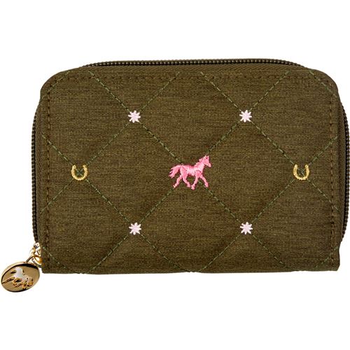 Coppenrath Verlag 16495 - Porte-monnaie avec chaîne et motif Cheval - Vert foncé