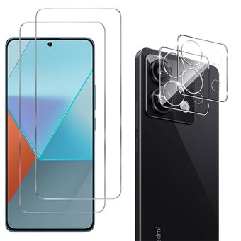 Verre Trempé pour Xiaomi Redmi Note 13 PRO 5G et Protection Caméra [Pack 2] Film Vitre Protection Phonillico® - 1