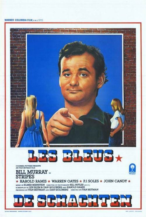 Les Bleus - 1981 - Bill Murray - 116x158cm - Affiche de cinéma originale pliée