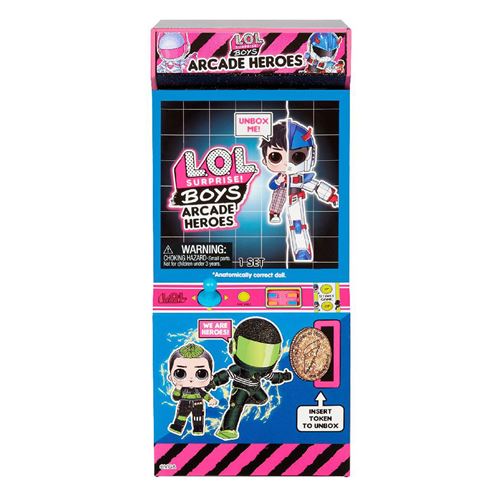 LOL Surprise Boys Arcade Heroes Mini Pop