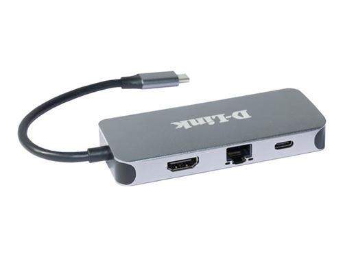 D-Link DUB-2335 - Station d'accueil - USB-C / Thunderbolt 3 - HDMI