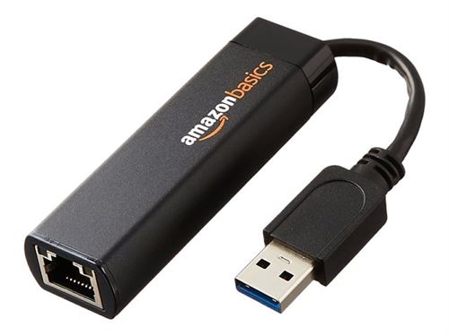 Amazonbasics Adaptateur Usb 3.0 Vers Gigabit Ethernet Internet 10/100/1000