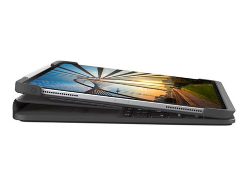 Logitech Slim Folio Pro - Toetsenbord en foliobehuizing - achtergrondverlichting - Bluetooth - QWERTY - Spaans - voor Apple 12.9-inch iPad Pro (3de generatie, 4de generatie)