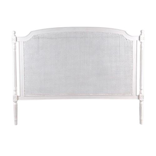 T&ecirc;te de lit 150 Helena - Amadeus - Blanc - Bois