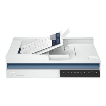 HP Scanjet Pro 2600 f1 - Scanner de documents - CMOS / CIS - Recto-verso - A4/Legal - 1200 dpi x 1200 dpi - jusqu'à 25 ppm (mono) / jusqu'à 25 ppm (couleur) - Chargeur automatique de documents (60 feuilles) - jusqu'à 1500 pages par jour - USB 2.0