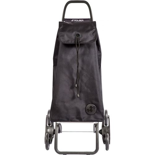 Rolser - Chariot de marché 6 roues Murcie noir