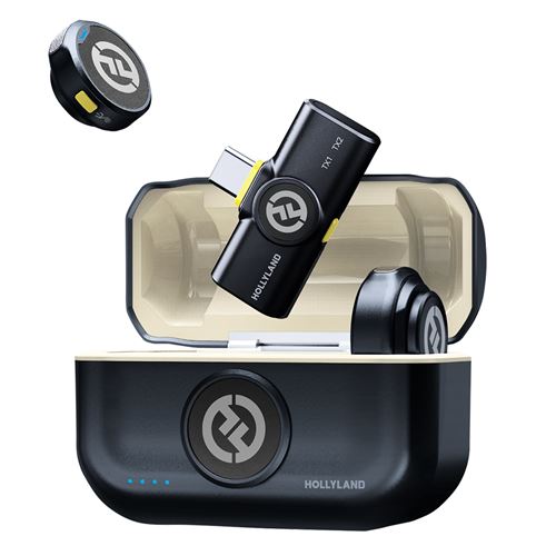 44€ sur Hollyland - Lark C1 - Micro Cravate sans Fil, pour Android USB-C,  Plug&Play, Annulation bruit, Audio Hi-FI, 32H Utilisation, Noir - Microphone  - Achat & prix