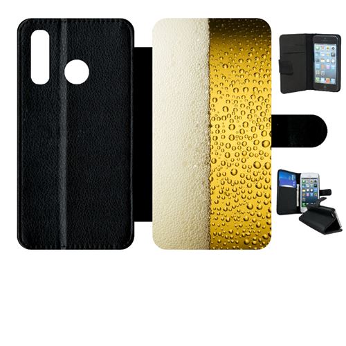 Etui My-Kase pour P30 lite - beer biere - Simili-cuir Noir