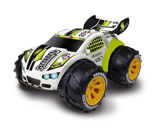 Happy People voiture de course VaporaceR1 avec télécommande 29 cm blanc
