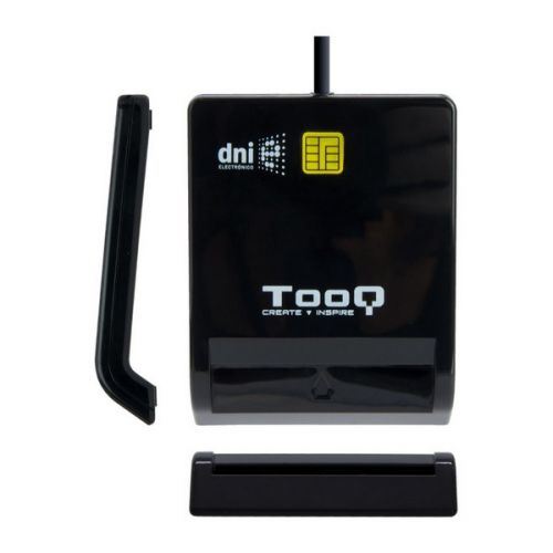 Lecteur de Cartes Intelligentes TooQ USB 2.0 - Noir - Lecteur de carte -  Achat & prix