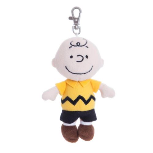 Pince à sac à dos en peluche Charlie Brown de 5 po pour cacahuètes