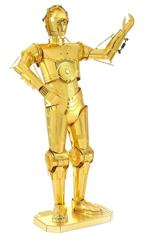 Metal Earth kit de construction Star Wars Gold C-3PO