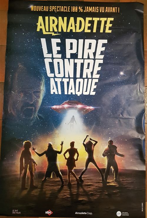 AIRNADETTE - Le Pire Contre Attaque - AFFICHE