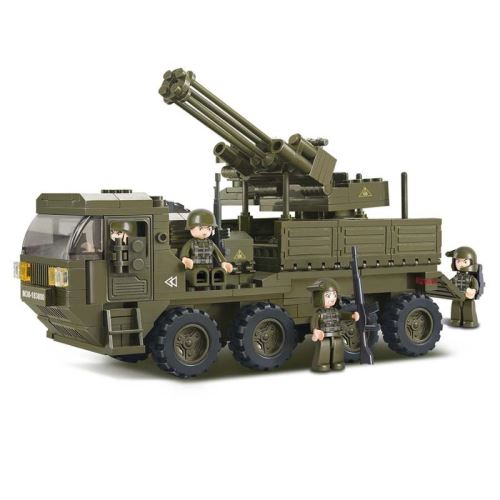 Sluban army - m38-b0302 - camion batterie anti-aérienne