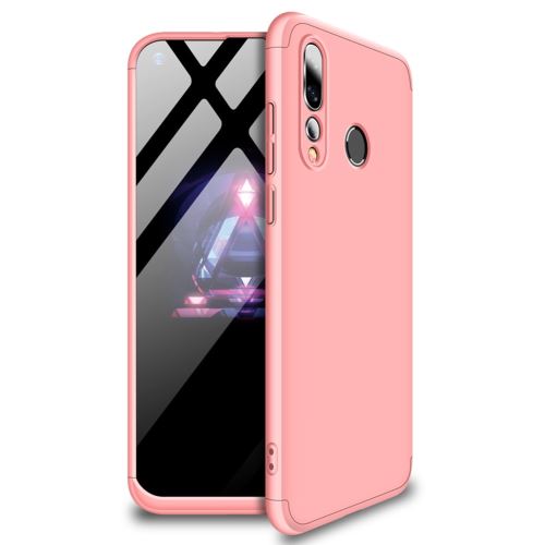 Coque en TPU mat en 3 parties détachable or rose pour votre Huawei nova 4
