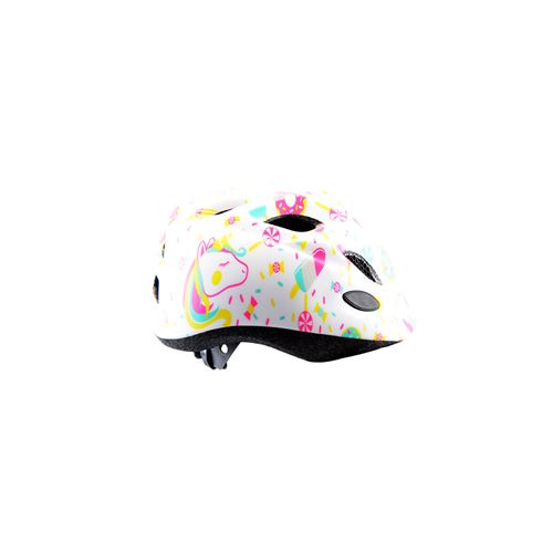 Casque enfant baby polisport xs kids lolipops mat in mold avec reglage occipital 48/52