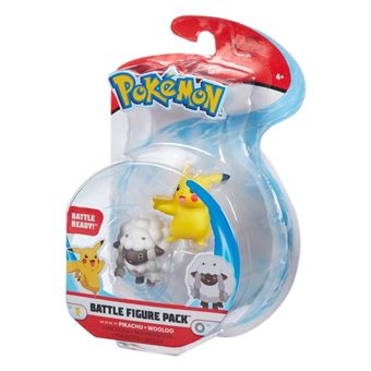 Pokemon Battle Figures Nouveaute 21 Figurine 3 A 5cm Pikachu Moumouton Wolly Autres Figurines Et Repliques Achat Prix Fnac