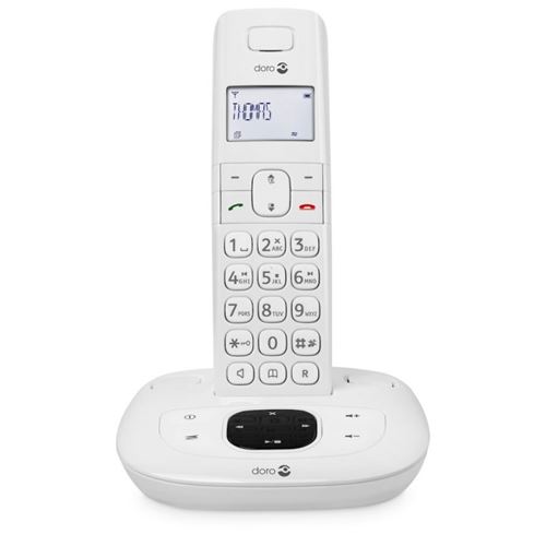 Doro Comfort 1015 téléphone sans fil pour sénior Blanc