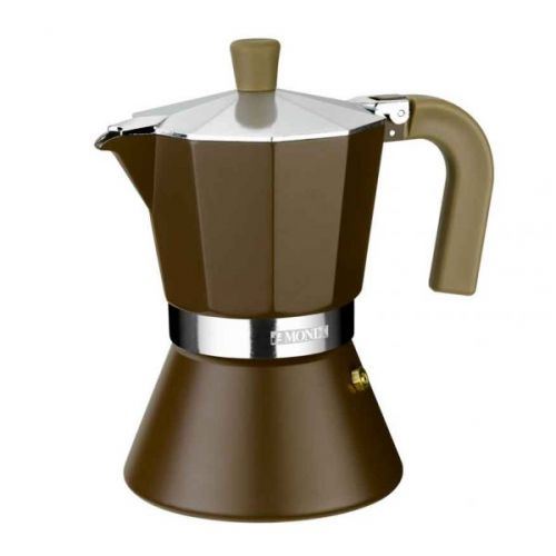 Monix Cream Cafetière italienne 12 tasses