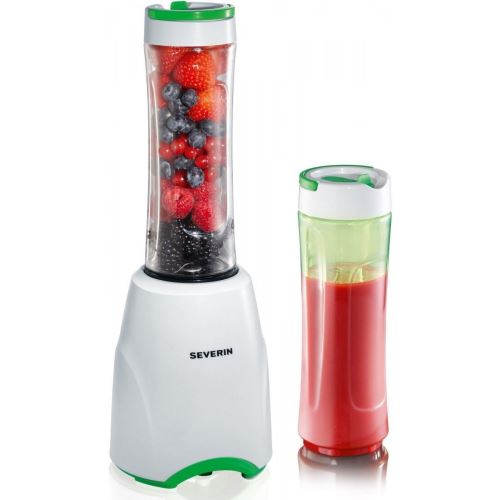 SEVERIN SM 3735 Mix & Go - blender - wit/groen
