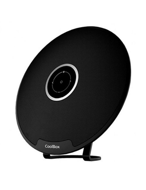 haut-Parleur Bluetooth avec Rainure pour Cartes Micro SD CoolBox COO-BTA-HOME1 2200 mAh 20W Noir