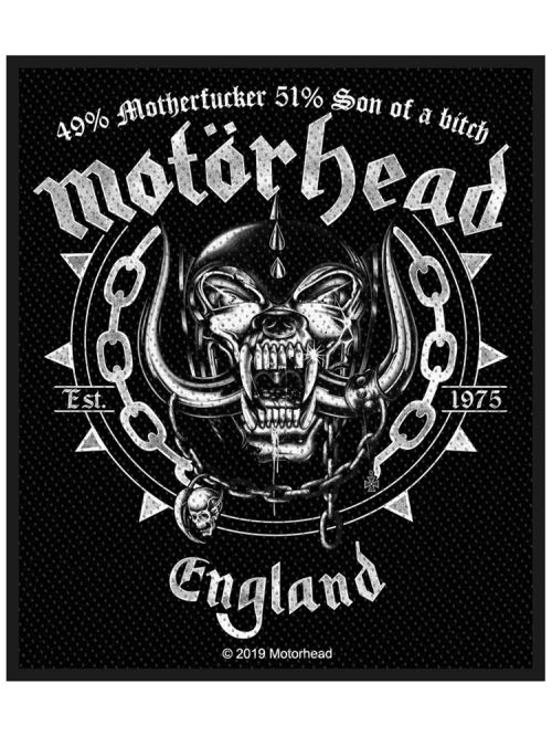 Motorhead Patch Ball & Chain 8 x 10 cm