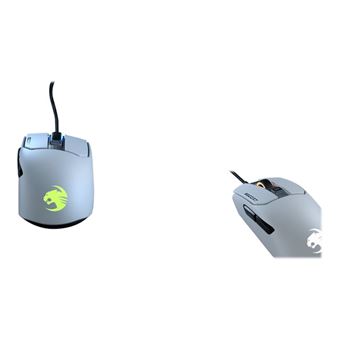 ROCCAT Kain 120 AIMO - Souris - optique - filaire - USB 2.0 - blanc
