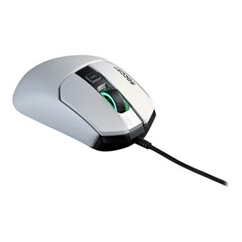 ROCCAT Kain 120 AIMO - Souris - optique - filaire - USB 2.0 - blanc