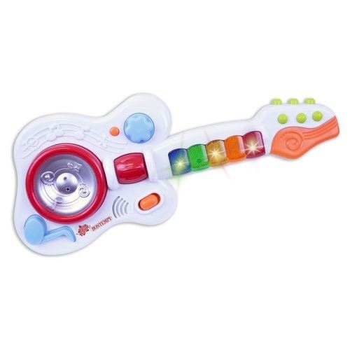 Bontempi guitare électronique blanche 42 x 22 cm