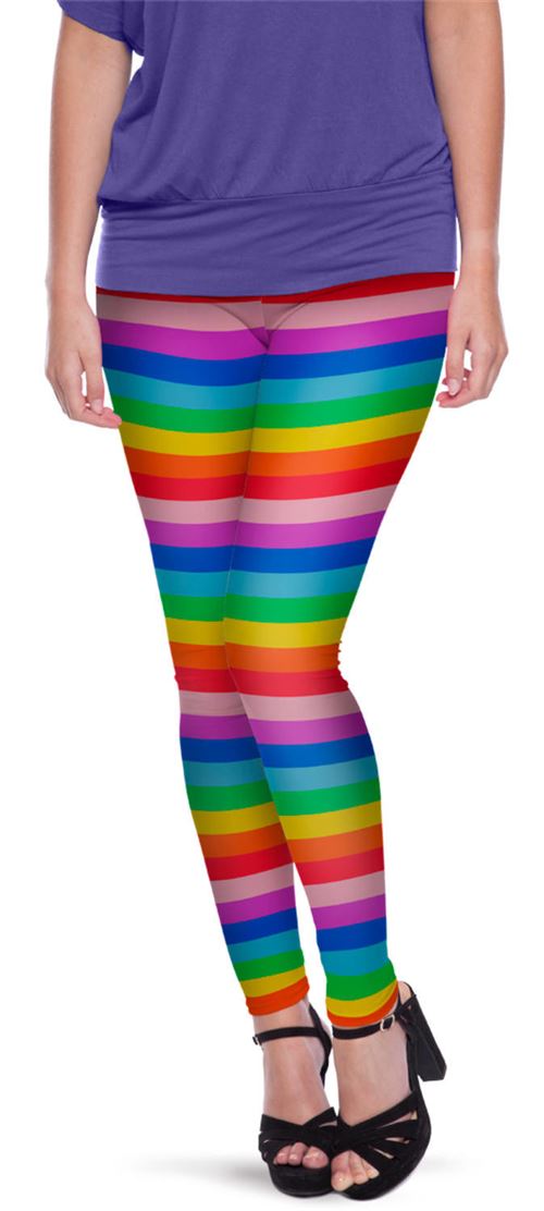 Folat leggings Rainbow ladies polyester taille unique