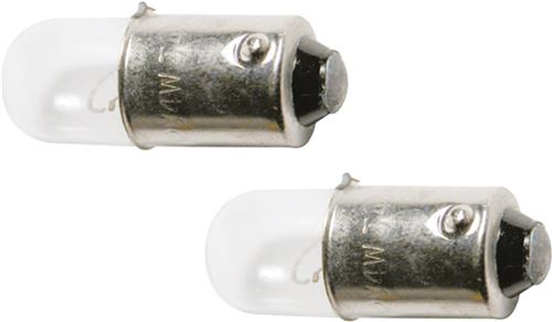Carpoint Ampoules voiture 12V 4W T4W 2 pièces