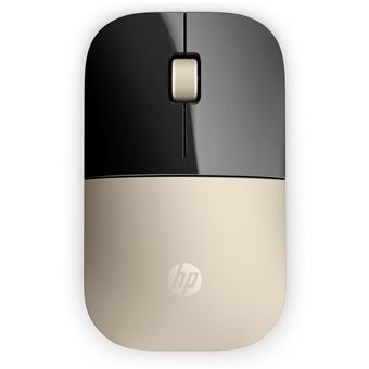 HP Z3700 Gold Wireless Mouse souris Ambidextre RF sans fil Optique 1200 DPI - 1