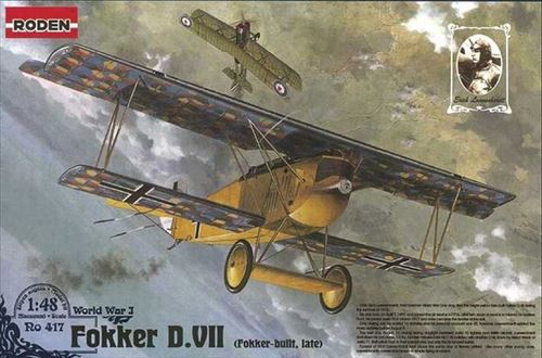 Fokker D.vii F (late) - 1:48e - Roden