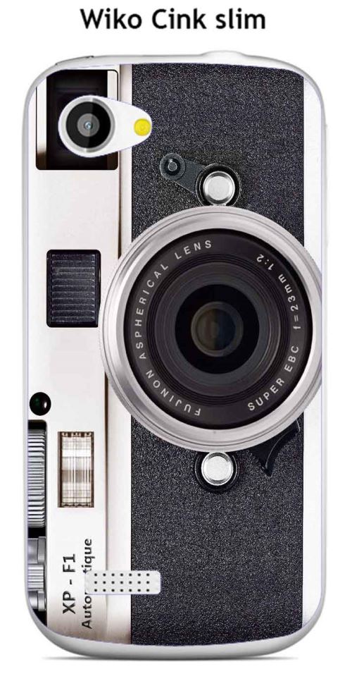 Coque Wiko Cink slim design Appareil photo 4
