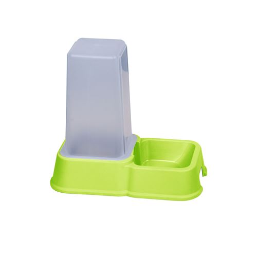 Dogi - Distributeur de croquettes - 1,5 L - Vert