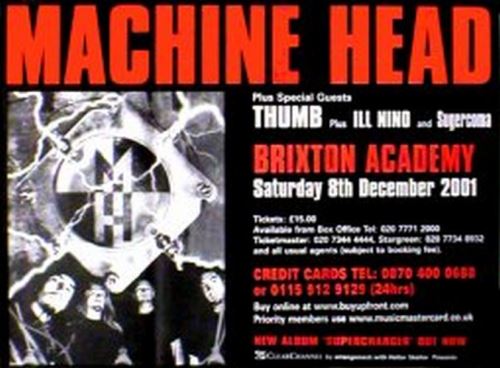 Machine Head - 76x101 cm - AFFICHE / POSTER