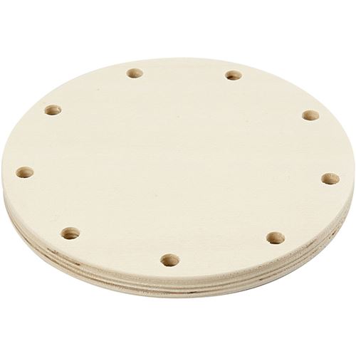 Creotime modèle de tissage panier 12 x 1 cm bois vierge