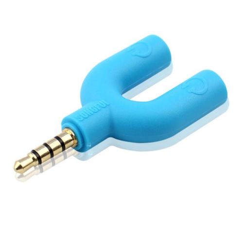 Adaptateur casque Kit U Forme 3,5 mm Diviseur pour audio
