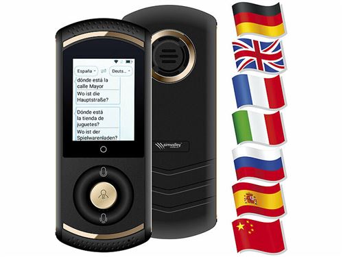 Simvalley Mobile : Appareil de traduction automatique en 75 langues TTL-75