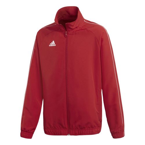 Veste de présentation junior adidas Core 18 Rouge 7/8 ans